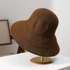 Simple Wide Brim Straw Hat Breathable Women's Sun Visor Hats Weave Bucket Hat  Travel Holiday