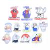 Disney Baymax Clear Peel and Stick Sticke Special Costume Japan NEW Disney Store