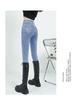 Women's Thickened High-Waisted Skinny Jeans, Double Button, Plus Velvet, Korean Style, Warm Stretchy Slim Fit Pencil Pants for Autumn/Winter