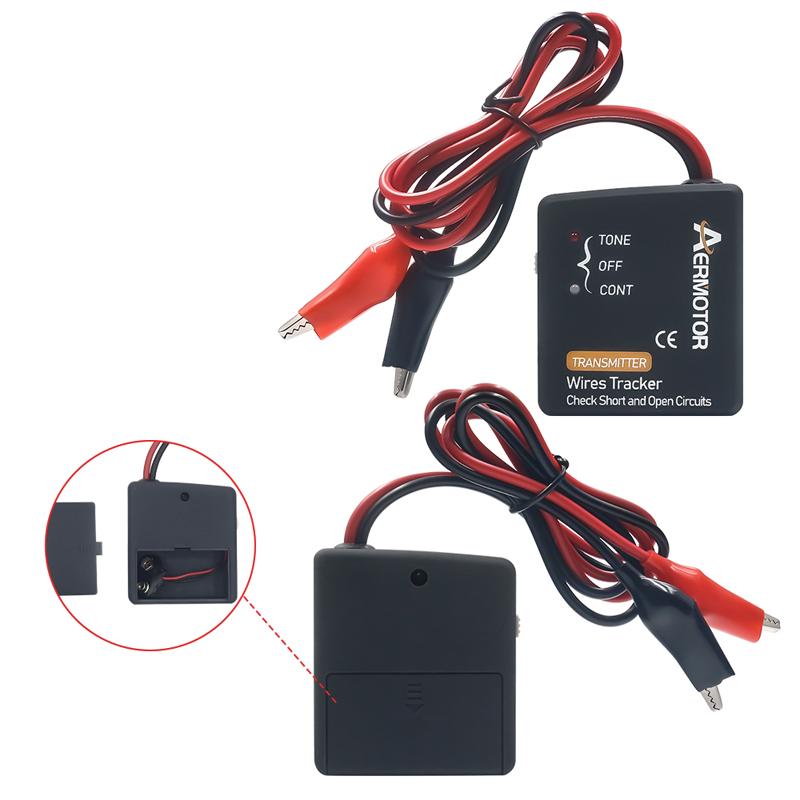 Professioneller Kfz-Kurzschluss- und Unterbrechungsfinder Autoreparaturwerkzeug Stromkreis-Kurzschlussdetektor Tracer 6-42V DC Diagnosewerkzeug Stromkreisprüfer