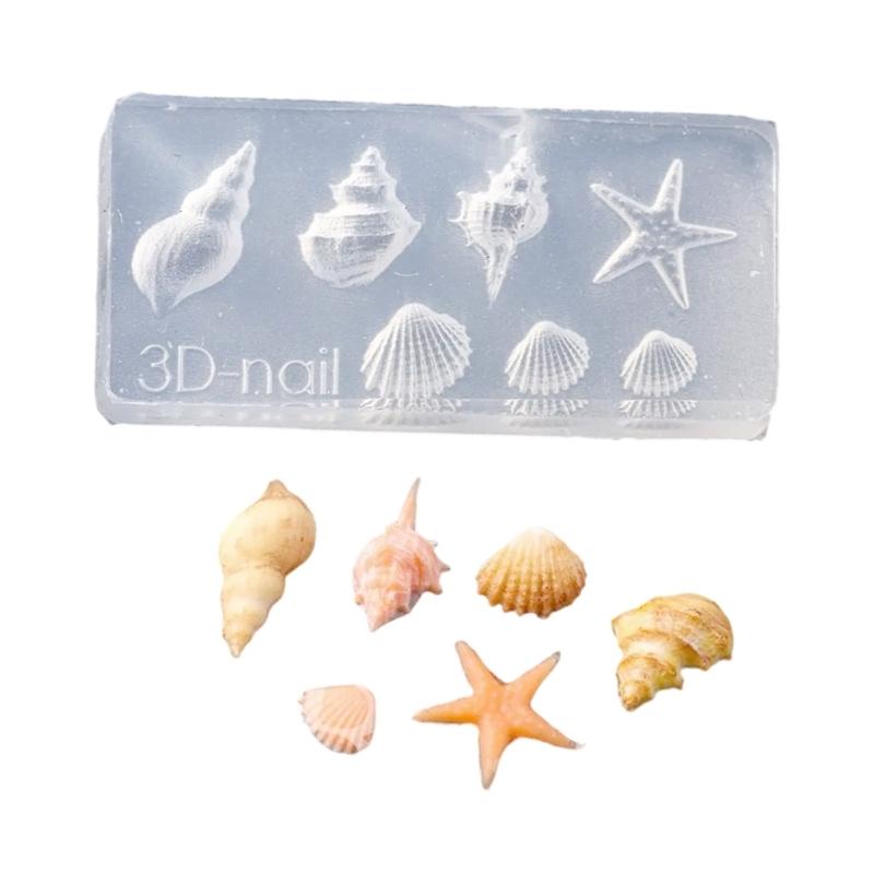 Flower Molds Nail Art Silicone Molds Stencils Manicure Template Plumeria Flower Nail Art Decorations Nail Carving Mould