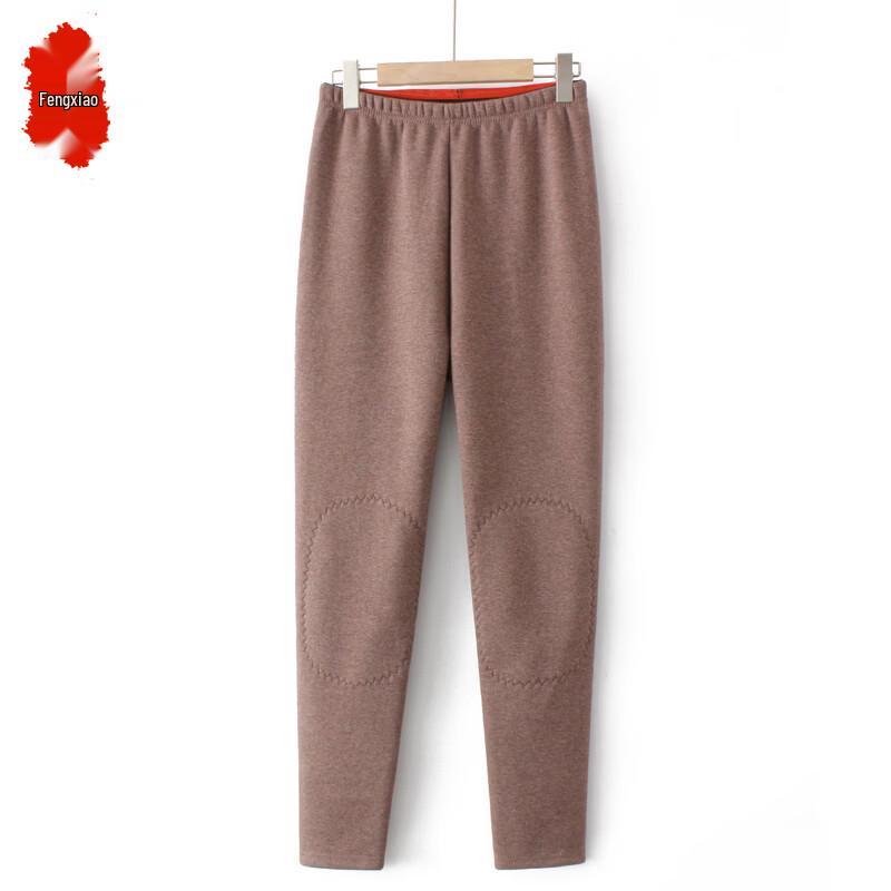 Женские утепленные леггинсы с высокой талией L