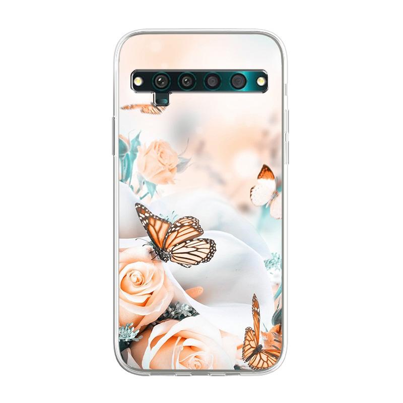 

М’який силіконовий чохол із ТПУ для TCL 10 Pro 6,47 дюйма Задня кришка для TCL 10L 6,53 дюйма Обкладинка телефону із милим мультяшним бампером для телефону Coque TCL 10 Pro
