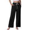 Women's Straight Leg Pants Super Soft Casual Pajamas Home Pants With Pockets