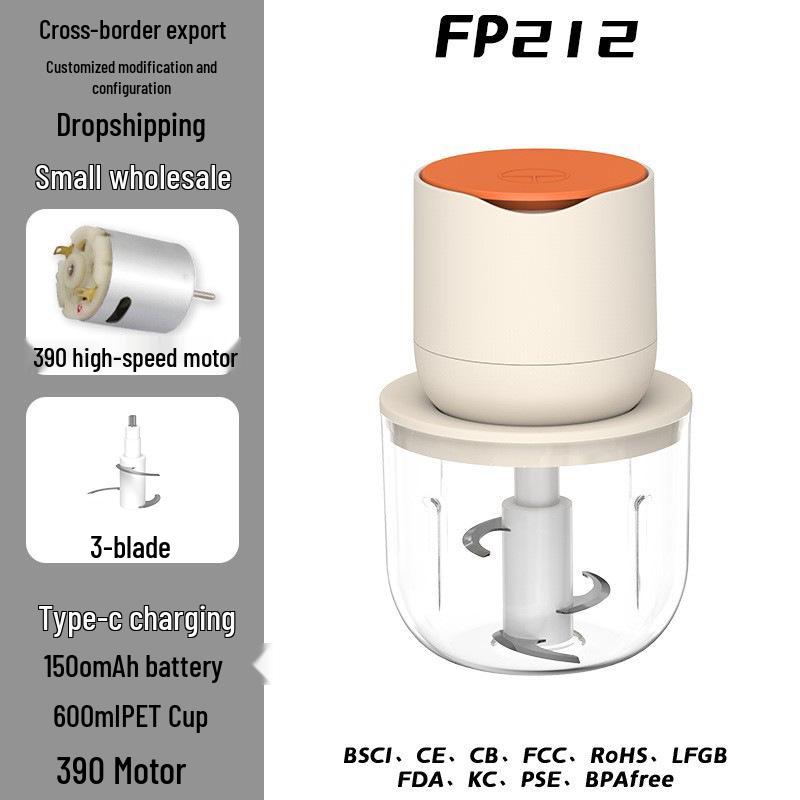 Automatic Electric Garlic Masher & Meat Grinder