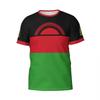 Malawi Flag Graphic T Shirts African Team Soccer Jerseys Sports Short Sleeved T-shirt Summer Men Women Tops & Tees