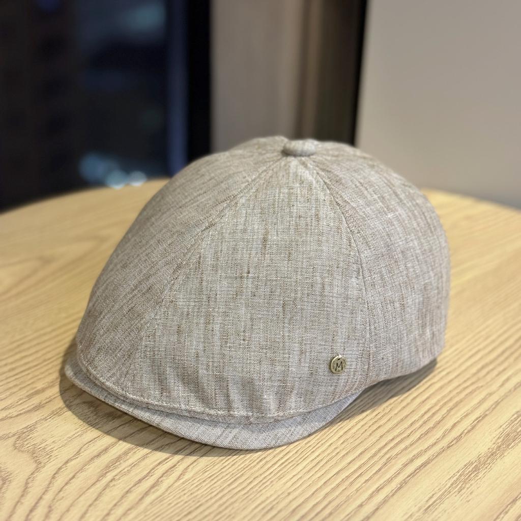 Korean-style Cotton Cap, Simple Solid Color Versatile Newsboy Hat, Spring-summer Vintage Temperament Duckbill Cap, Artist Hat for Women