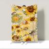 Cute Flowers Microfiber Blanket Oversized 200x300 Personalized Blanket Sofa Winter Home and Decoration Luxury Blankets Bed Throw