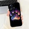 For Realme C55 Case RMX3710 Silicone Cute Cat Fashion Butterfly Flowers Love Painted Cover For Realme Narzo N55 Phone Case Funda