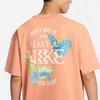 New Nike Drop Shoulder Sleeve T-Shirt Men's Orange FQ0351-225