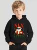Lustiges Sechs Sieben 6 7 Meme Hoodie für Kinder Chaotischer Humor Y2k Spiel Spruch T-Shirt Weihnachtsgeschenk Jungen Oberteile Mode Kinderkleidung