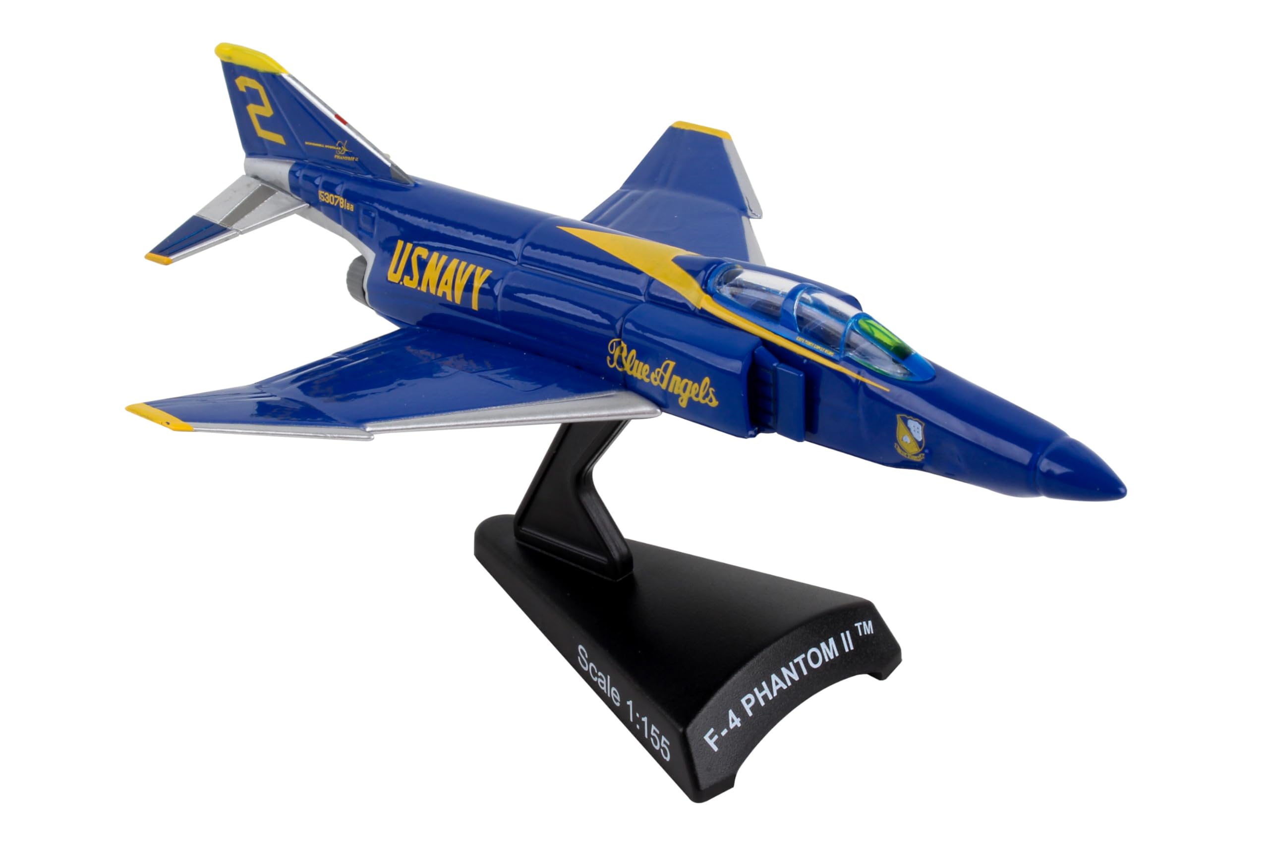 

POSTAGE STAMP F4 Phantom II Blue Angels 1/155 синий