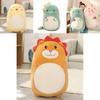 Soft And Adorable Animal Plush Toy Pillow For Children's Gift Dinosaur/lion 17.1in-31.5in