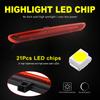 Rückseitige Bremsleuchte Rote LED Hochmontierte Bremsleuchte Für Fiat Punto Evo Abarth Grande Punto 2008-2012 Drittes Bremslicht 51974522