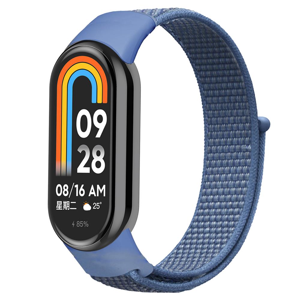 Nylon Loop For Xiaomi Mi Band 10/9/8 Bracelet NFC Breathable Bracelet Wristband Correa Sport Watchband for Mi band 8/9/10 Strap