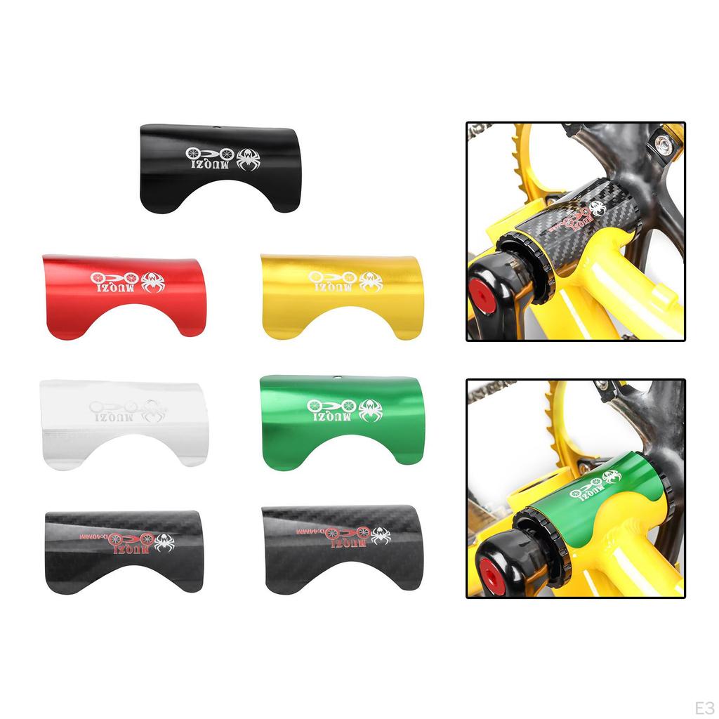 Bicycle BB Frame Protective Sticker Guard, Folding Bike Bottom Bracket Protector, Anti Scratch