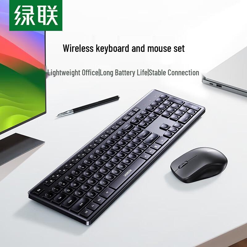 

UGREEN MK007 Wireless Keyboard and Mouse Combo