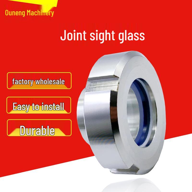304/316 Stainless Steel Welded Sight Glass with Threaded Union Φ25