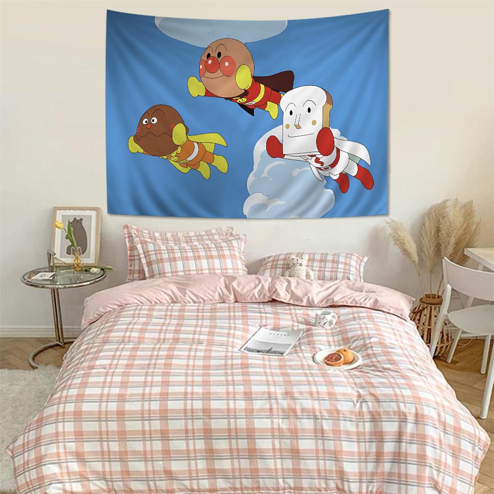 Children Anpanman Anime Hanging Bohemian Tapestry Bohemian Wall Tapestries Mandala Cheap Hippie Wall Hanging