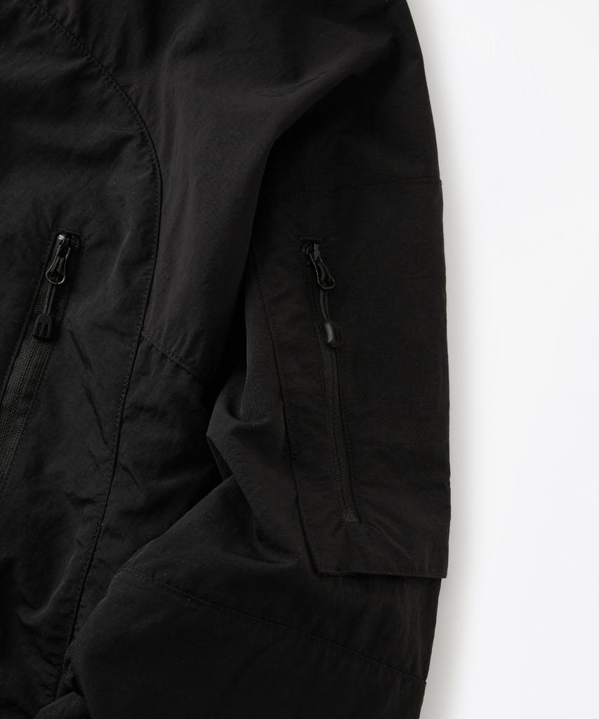 Outstanding Nylon Ripstop Pcu Jacket_Black