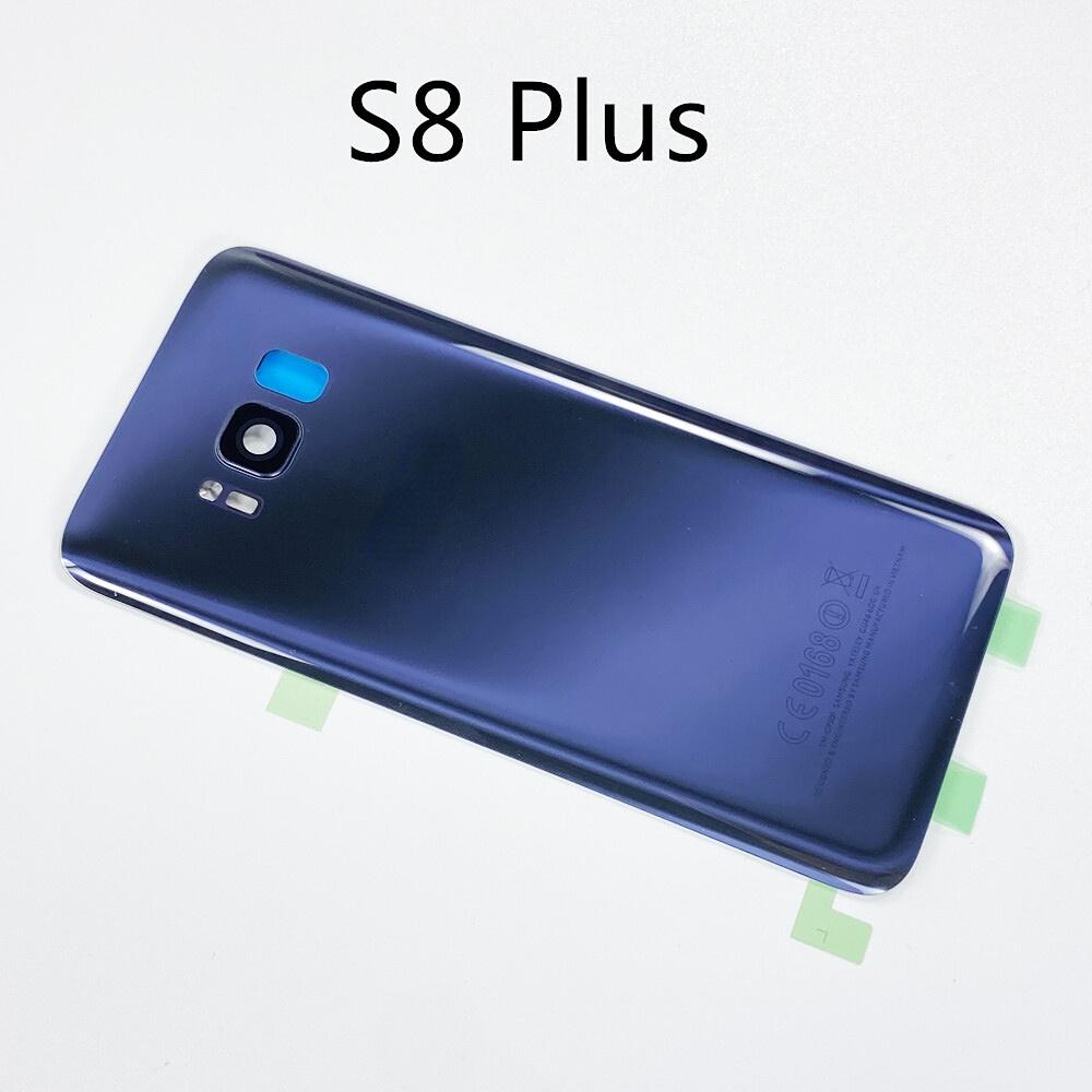 

Новый корпус для Samsung Galaxy S8 G950 G950F S8 + Plus G955 G955F задняя батарея замена задней двери с S8 Plus-purple