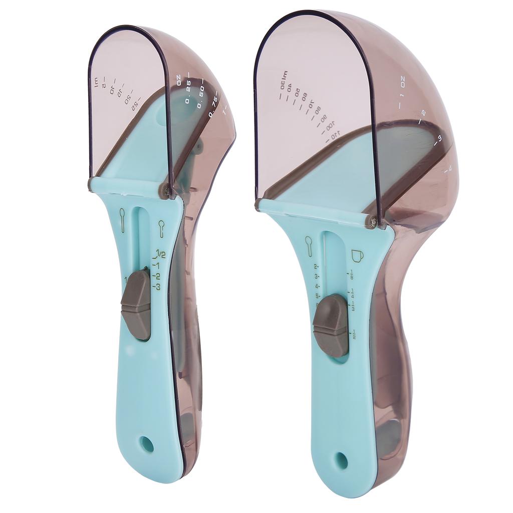 Adjustable Measuring Spoon Multifunctional Cooking Metering Scoop Precise Scale Baking Accessories