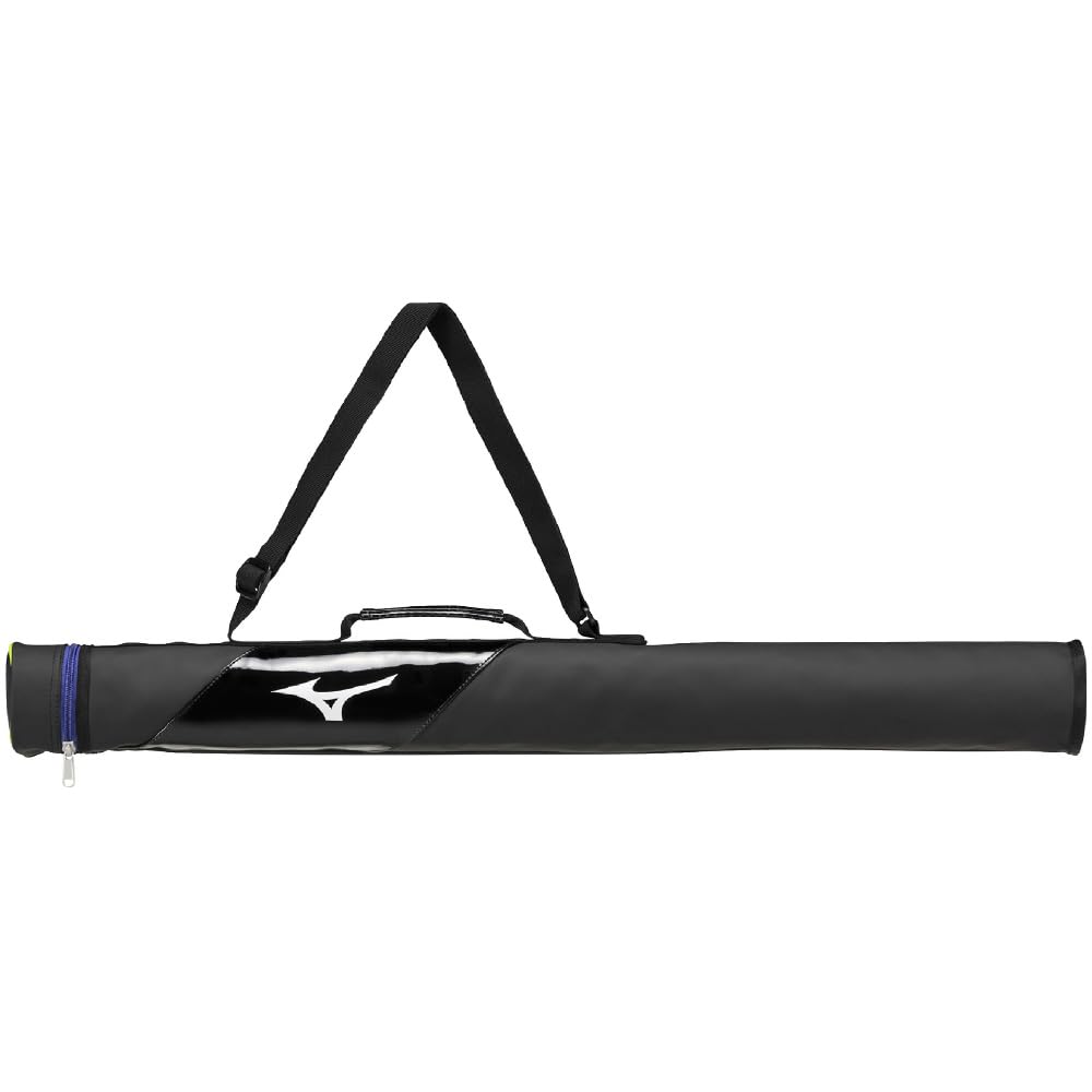 

MIZUNO Бита 1 Бита 26SS Один размер Подходит для Бейсбола/Софтбола Чехол, Держатель, Юниорский, Цвет, 1FJTD352, Все, Черный/Желтый