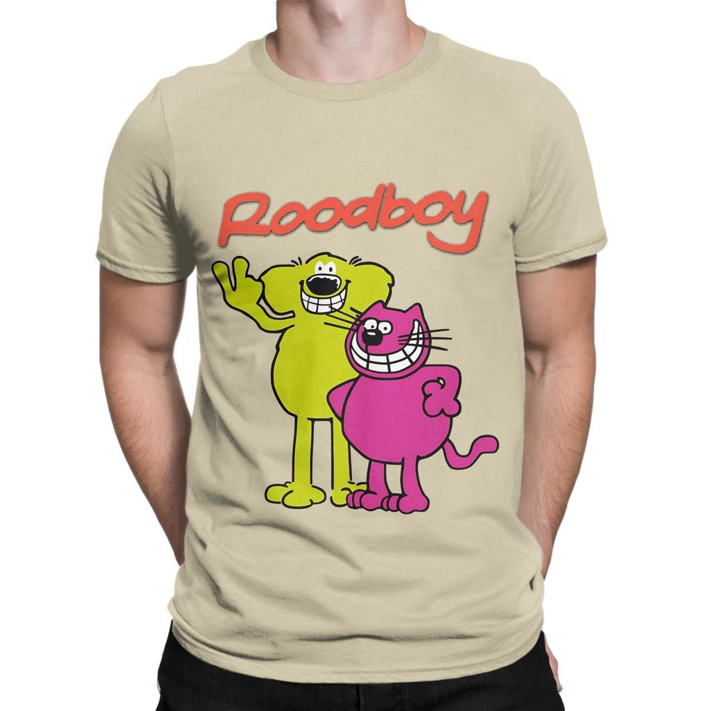 British Classic Kids TV 1970s Funny Graphic 100 Cotton TShirt Roobarb and cCustard Tees Tops For Unisex