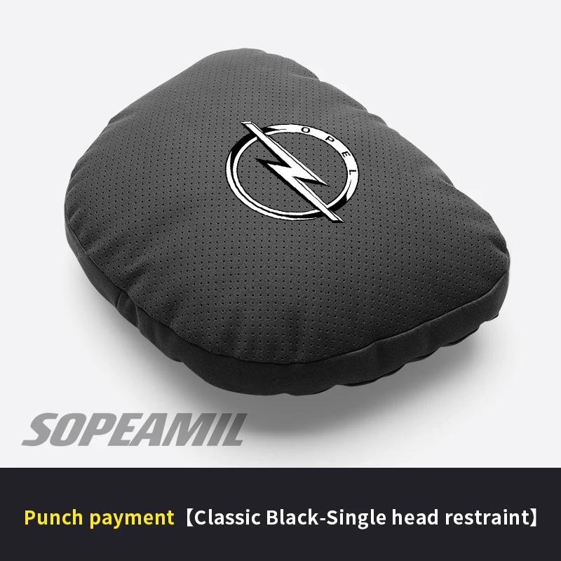 Car Headrest Lumbar Rest CushionOpel Astra Corsa Grandland Insignia Mokka Vectra GTC Tigra Vivaro Zafira Combo Vivaro GTC Delica