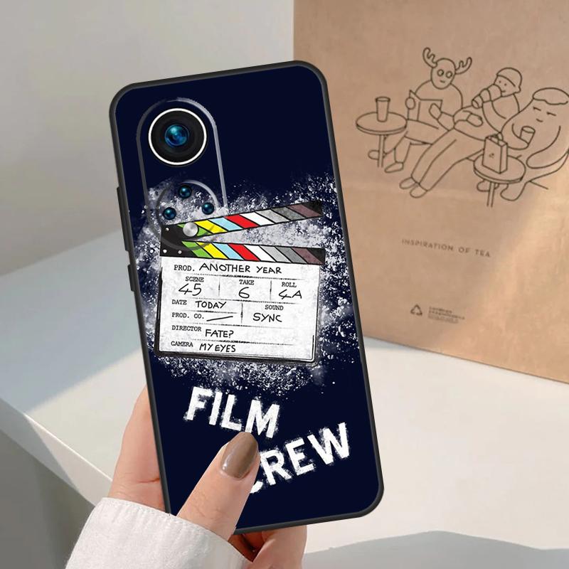 Film Movie Maker Clapperboard Take For Honor Magic 7 Lite 5 6 8 Pro Case For Honor 400 200 90 70 50 X8c X8b X9a X9b X9c X9d Win