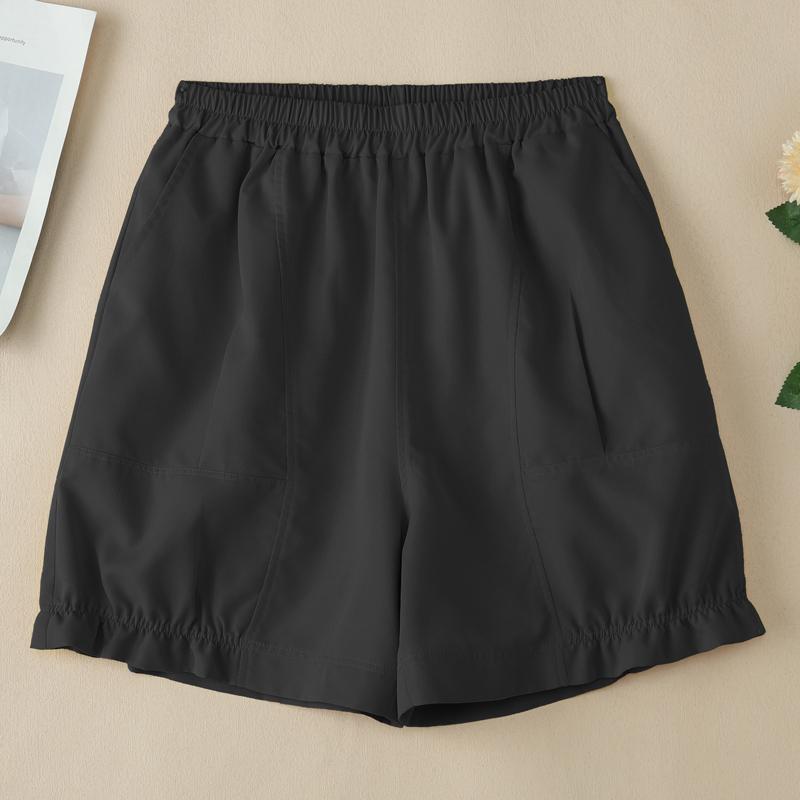 

ZANZEA Жіночі літні еластичні шорти вільного крою S