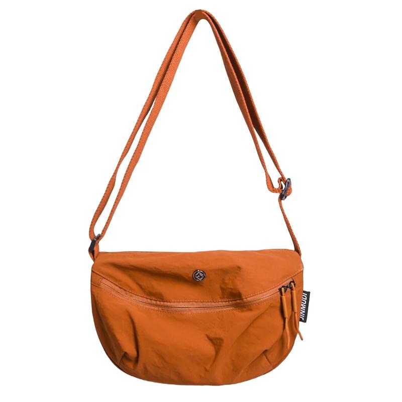 Geantă de umăr ușoară impermeabilă, culoare uni, unisex, geantă crossbody, nailon, ușoară, geantă hobo