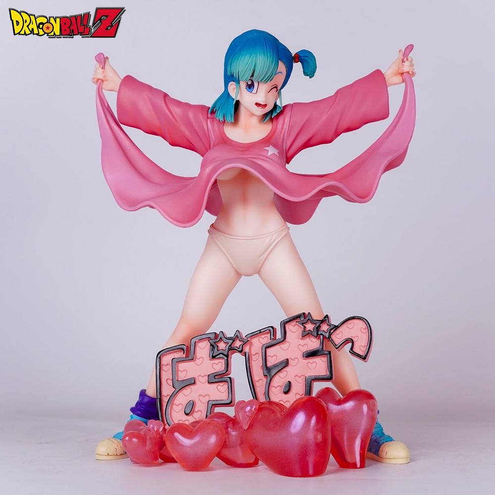 23-26cm Anime Figure Master Roshi Bulma Action Figures Pvc Statue Desktop Ornamen Collection Model Toys Gifts