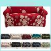 Floral Leaves Printed Soft Sofa Cover For 1/2/3/4 Seater Couches Excellent Fit And Stretch