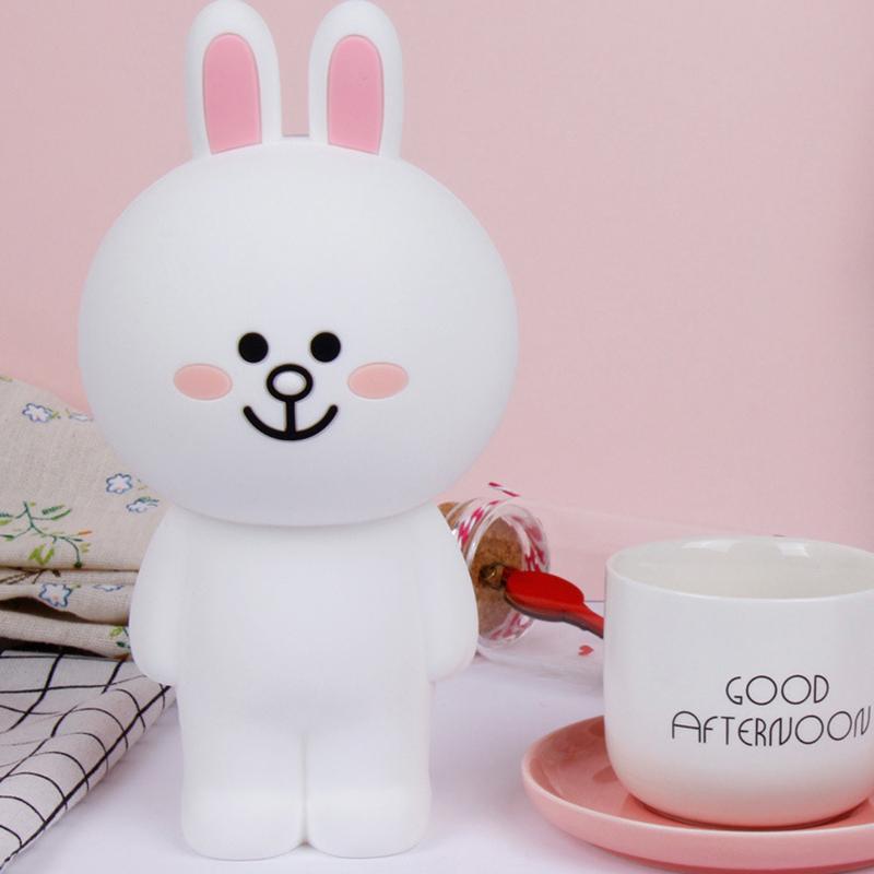 Cartoon Silicone Pencil Case Pencil Bags Lindo Oso Pardo Conejo 3D ...