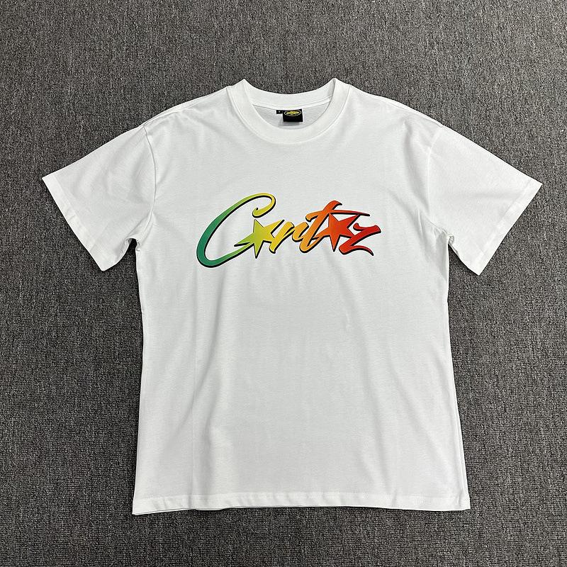 Corteiz Alcatraz Series T-shirts for Men and Women, Short-sleeve Short Sleeve with Lettered Logo Print Crew Neck Loose Casual T-shirt