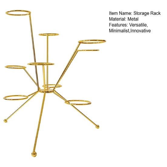 Rozložený stojan na ovocnou mísu Kovová sochařská stolní dekorace Radiální design Kreativní stojan pro čerstvost Udrží ovoce, koláče, dekorace