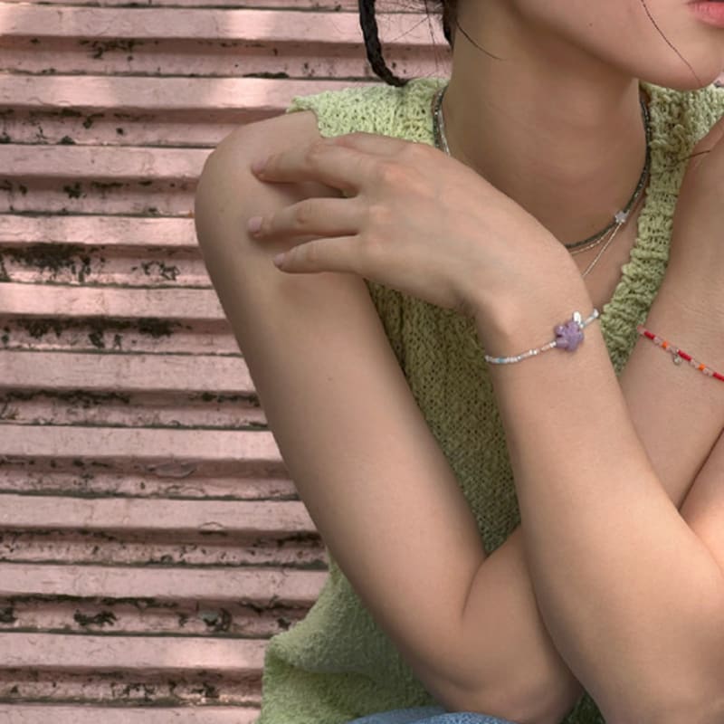 metamic Maldives Beads Bracelet (Coconut)