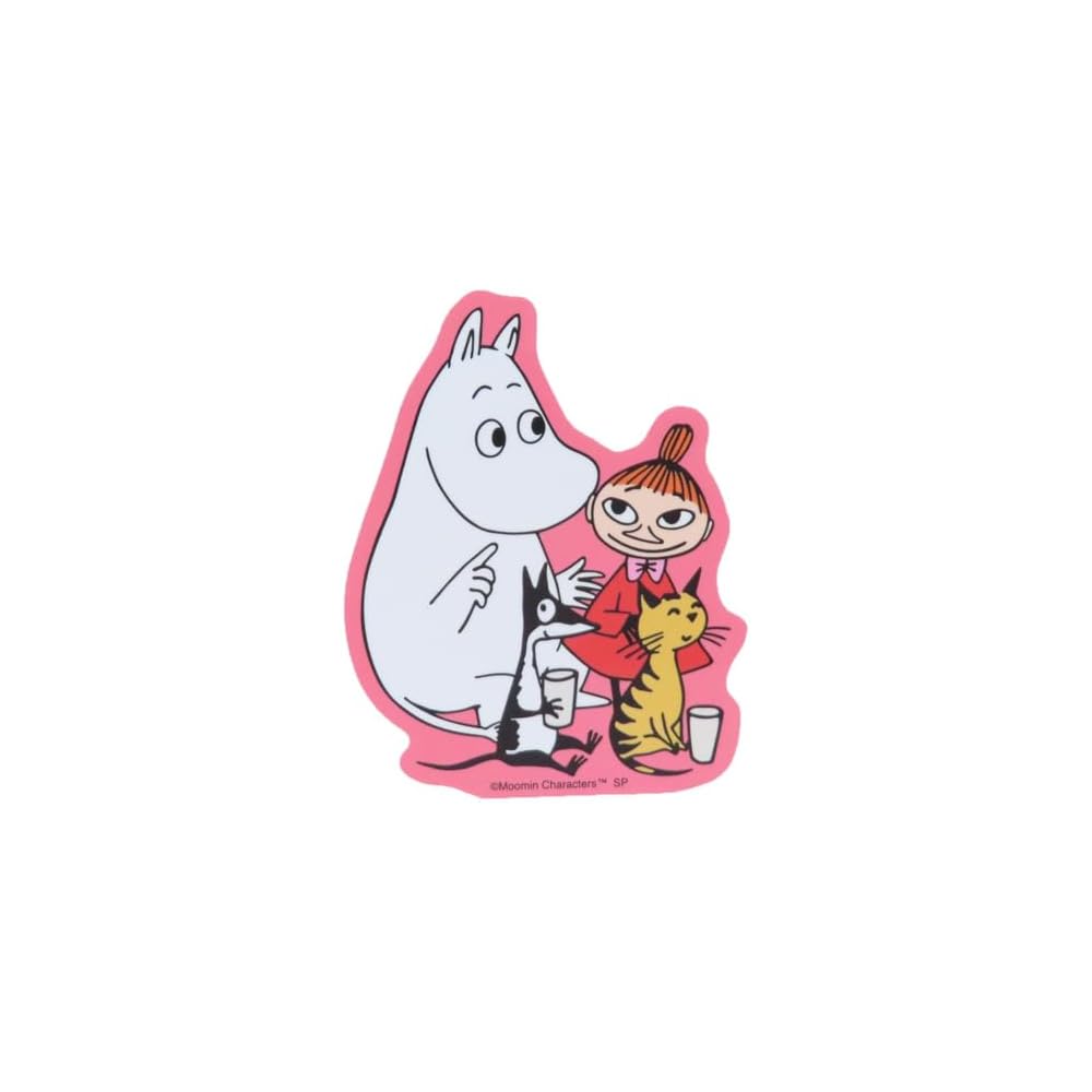 Moomin Character Die-Cut Sticker Nordic Design Decorative Sticker