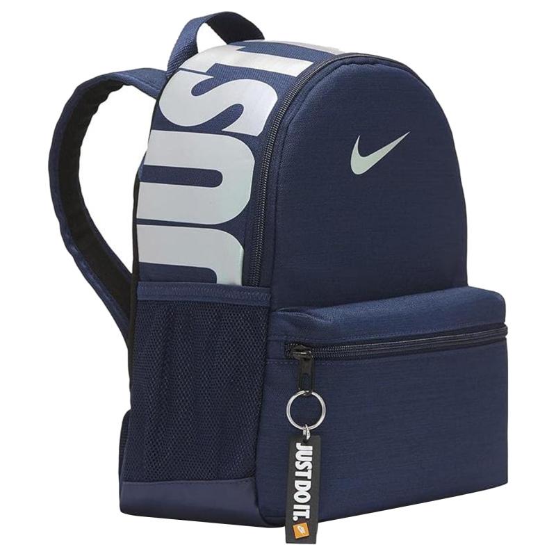 Nike Fabric Backpack Mini Men's Navy Blue Lightweight Casual BA5559-411