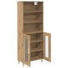 Highboard Artisan Oak 69.5 x 32.5 x 180 cm Particleboard