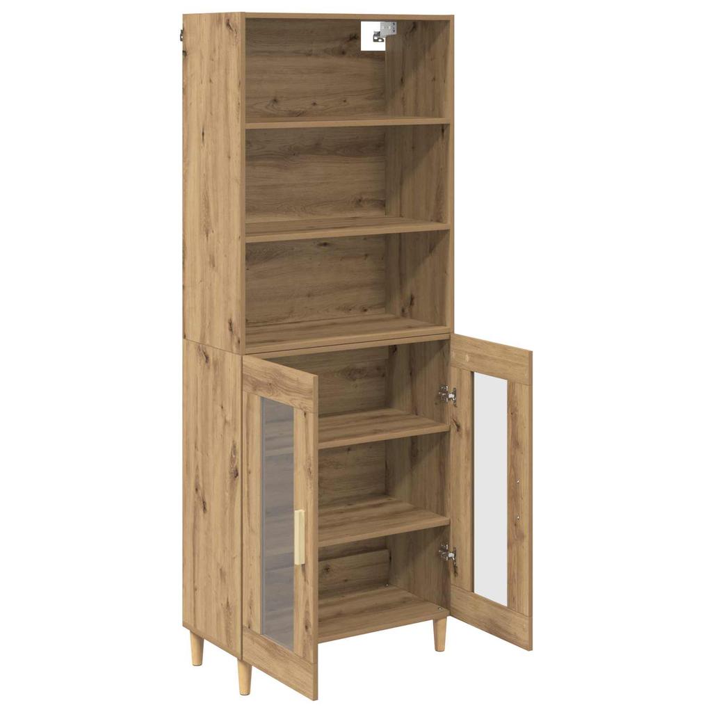 Highboard Artisan Oak 69.5 x 32.5 x 180 cm Particleboard