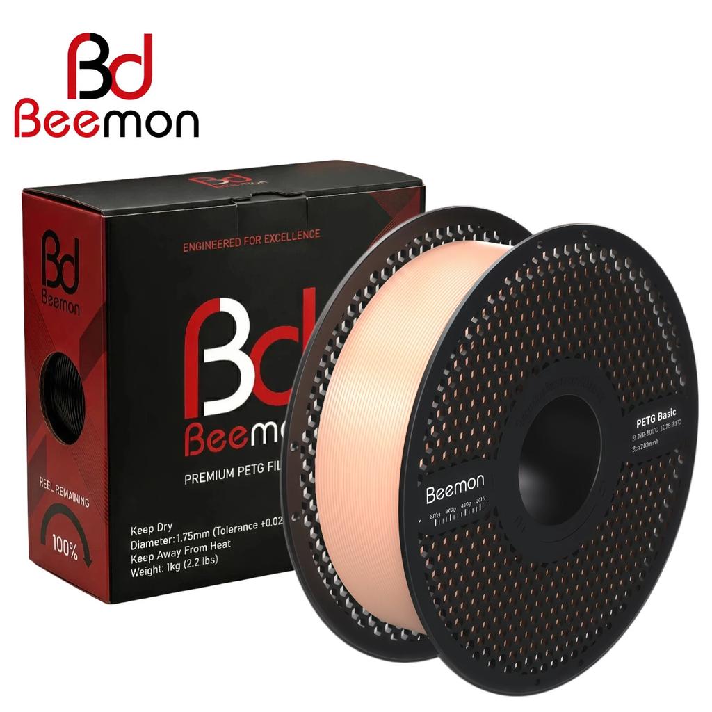 BEEMON Printer Filament 1.75mm, 1kg (2.2lbs), Easy to Print, No Warping, for Beginners & Experienced 3D Printing Enthusiasts