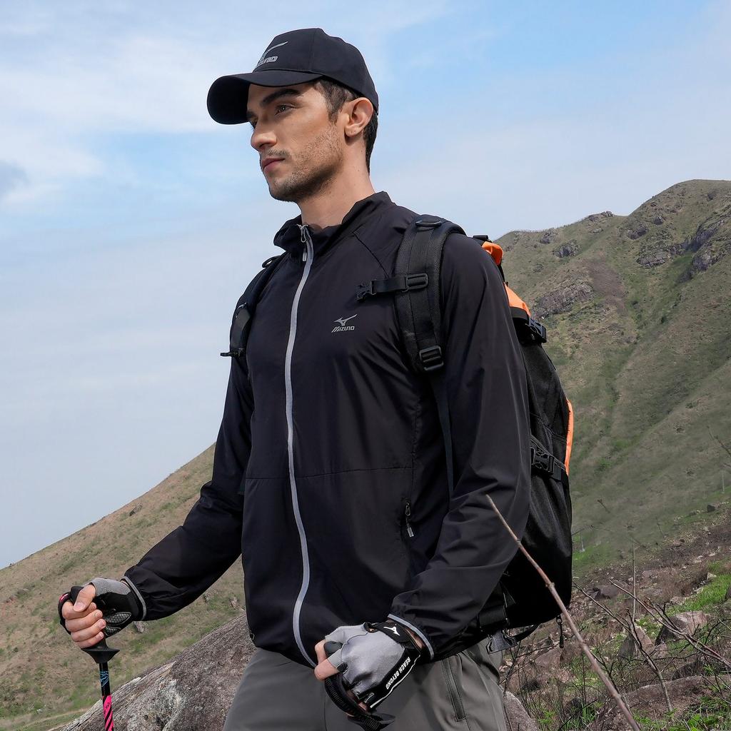 Mizuno Vêtements Super Légers Résistants aux Insectes Coupe-vent Résistants à l'Abrasion Protection Solaire Unisexes A2CE3125