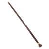 Elderly Wenge Walking Stick Elegant Ergonomic Detachable Round Grip Walking Cane for Rehabilitation