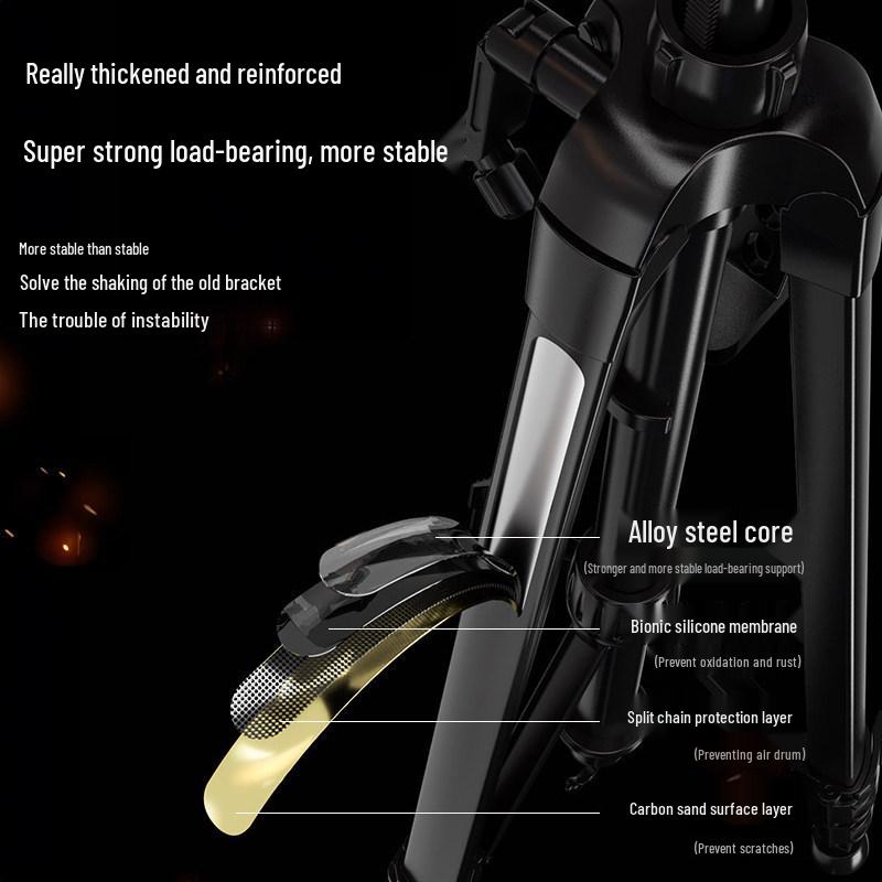 2025 Multi-Camera Mobile Phone Streaming Tripod with Fill Light and Storage Tray