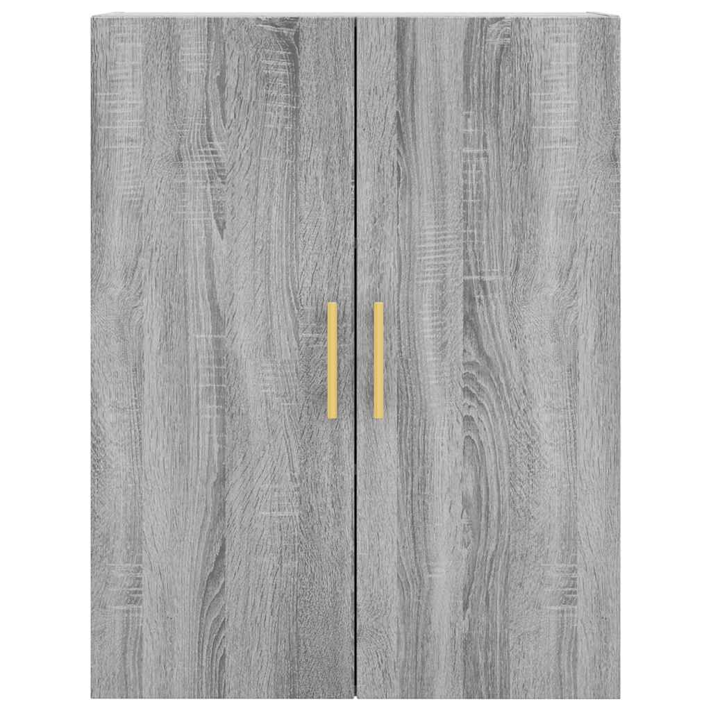Highboard Grey Sonoma 69.5 x 34 x 180 cm Particle Board