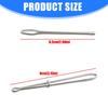 Pack of 10 Metal Elastics Band Threading Tool Sewing Craft Accessories