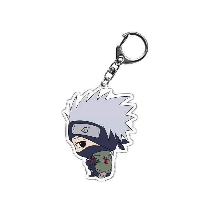 Anime Naruto Akrilik anahtarlık aksesuarları Uzumaki Naruto Çizgi Film Anahtarlık
