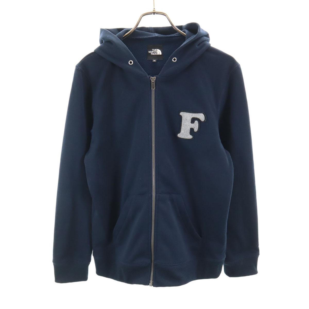 

THE NORTH FACE Long sleeve sweat Zip hoodie M Navy NT61340 Outdoor Men s Used